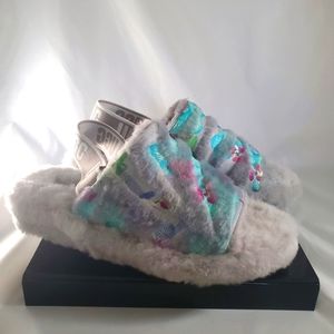 Ugg Fluff Yeah Tiger Flower